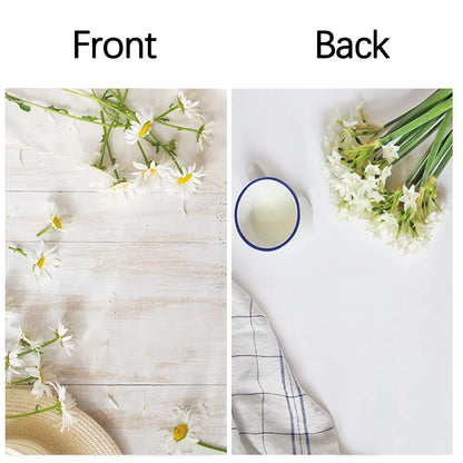 Photo Background for Food Cosmetics Photophones for Photos Art Paper 53X84cm 2Sides Photography Background Backdrops Christma
