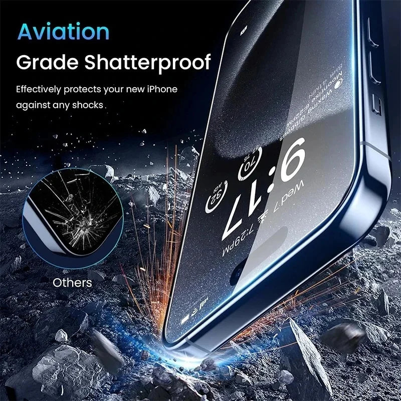 Privacy Screen Protector For iPhone 18 17 Pro Max Anti-Spy Glass For iPhone 16 15 14 13 12 11 Pro Max Privacy Film iPhone 17 