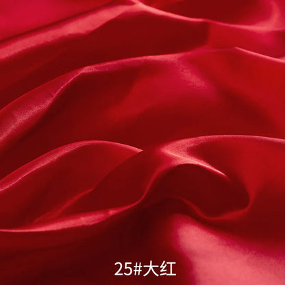 0.5m/1m/2m Satin Fabric Lining Soft and Shiny Silk-Like Material,for Clothing and Lining, Garments, DIY Craft, and Gift Wrapp