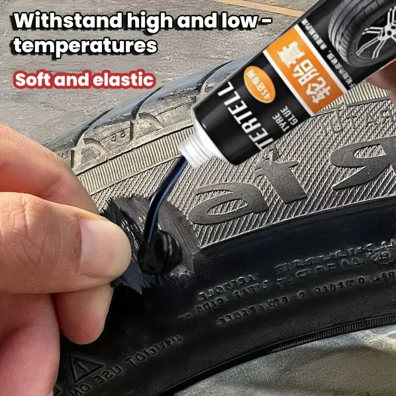 High Viscosity Shoe Glue - Tire Repair Adhesive for Cracked Soles & Damaged Shoes, Waterproof & Wear-Resistant Rubber Filler
