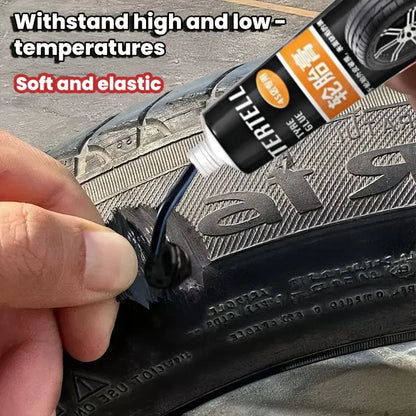 High Viscosity Shoe Glue - Tire Repair Adhesive for Cracked Soles & Damaged Shoes, Waterproof & Wear-Resistant Rubber Filler