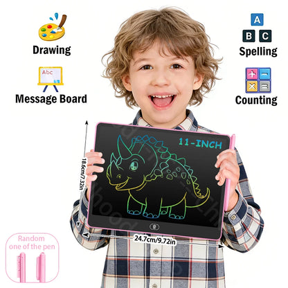 8/11/13/16 Inch LCD Drawing tablet Writing Board Kids Doodle Painting Handwriting Pad Toy for 3 4 5 6 7 8 Years Girls Boys Gi