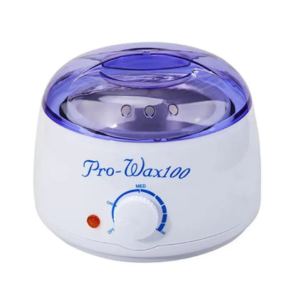 Professional Wax Warmer Heater for Depilatory Epilator Paraffin Wax Bean Bead Heating Machine Hair Removal Tool - White EU Pl