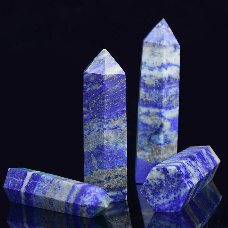 Natural Stone and Crystals Point Wand Witchcraft Rose Quartz Amethyst Home Decor Mineral Reiki Healing Stones Crafts Room Dec