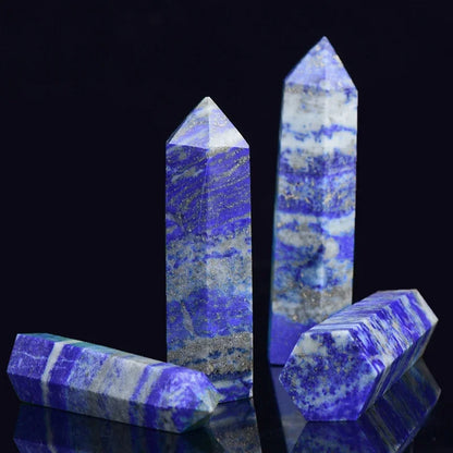 Natural Stone and Crystals Point Wand Witchcraft Rose Quartz Amethyst Home Decor Mineral Reiki Healing Stones Crafts Room Dec