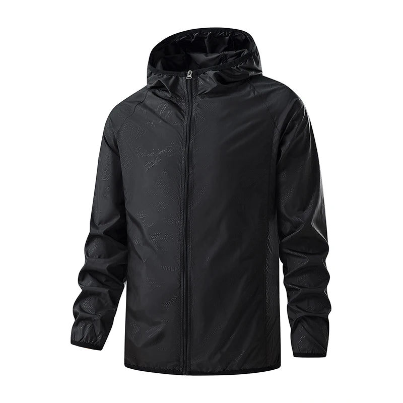 LNGXO Waterproof Hiking Jackets for Men and Women Sun Protection Windbreaker Camping Climbing Rain Coat Unisex Portable Cloth