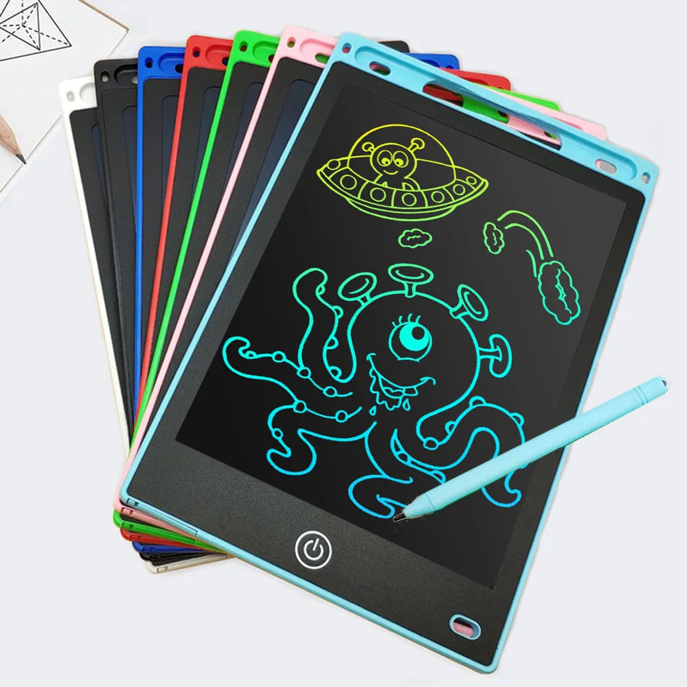 LCD Writing Tablet, Electronic Doodle Pad, 8.5 Inch Colorful Drawing Board for Kids, Eye Protection, Toys for children