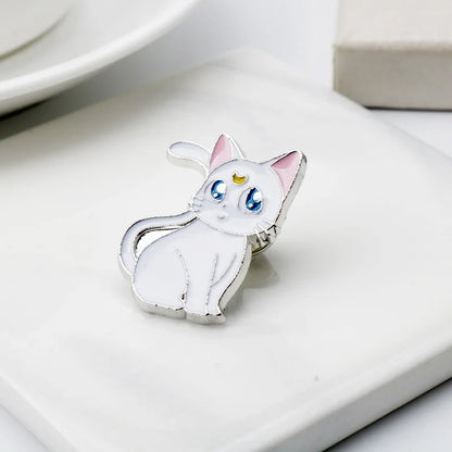 3pcs/set Anime Friends Enamel Pin Brooches for Women Manga Lapel Pins Badges on Backpack Cosplay Accessories Christmas Gift
