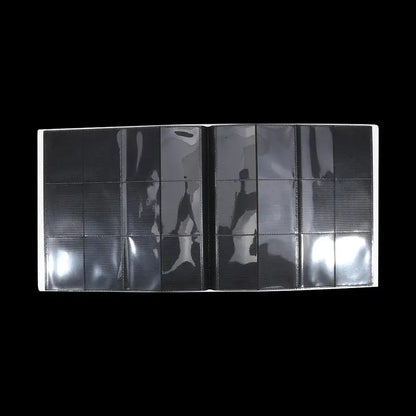 Collectible Card Binder Album 160/360/480 Card Holder 4/9/12 Grids Card Binder Album Large-capacity Card Binder Notebook - wh