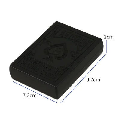 Magic Restoration Box Magic Black Plastic Box Shredded Paper Card Restoration Close-up Magic Beginner Simple and Easy To Lear