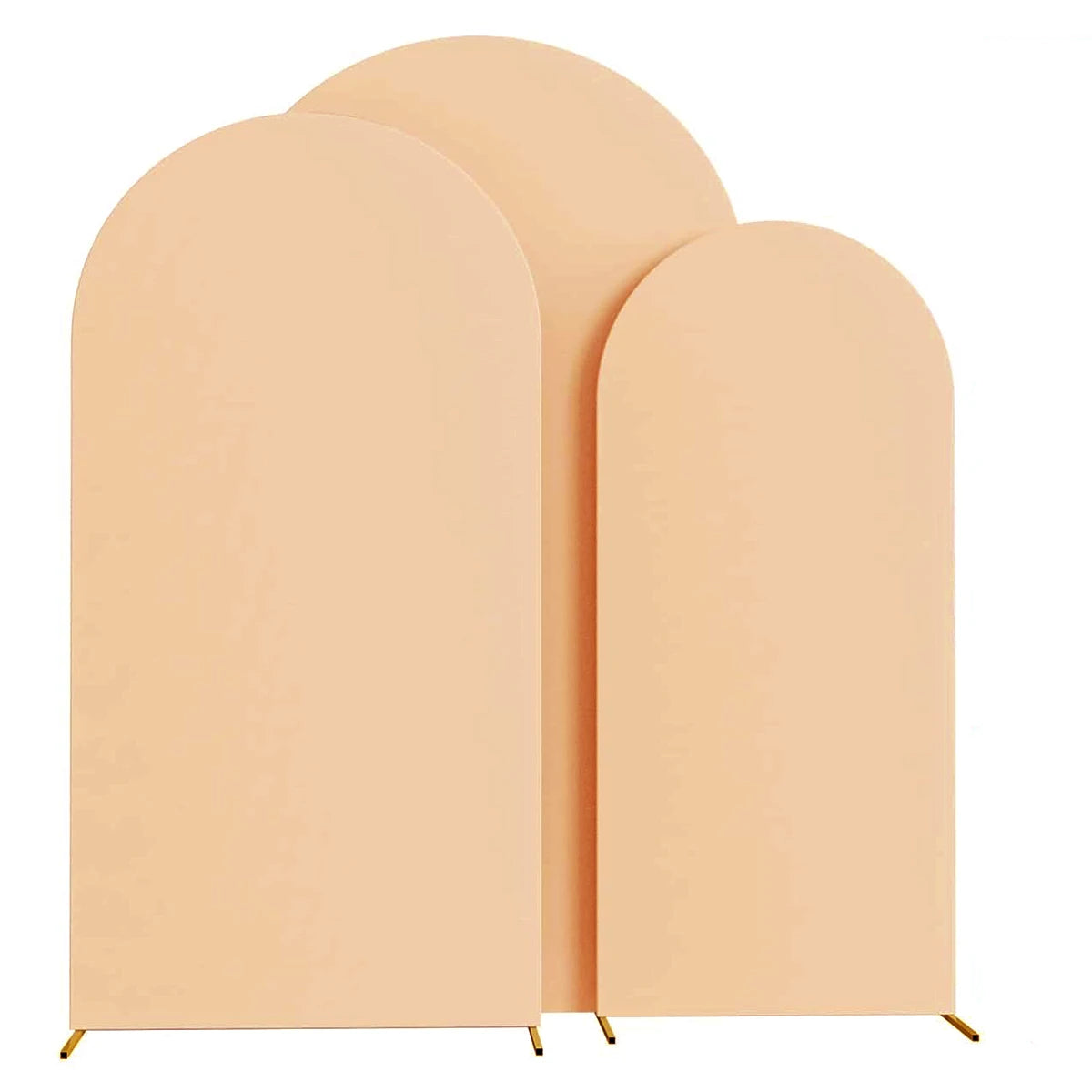 Wedding Arch Cover Arch Backdrop Cover Spandex Fitted Arch Cover for Wedding Birthday Festival Party （Without Shelf）