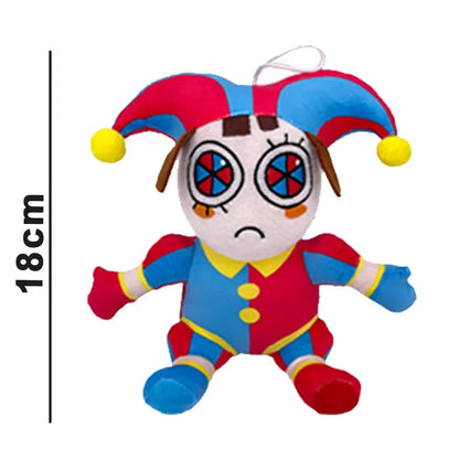 /New Styles The Amazing Digital Circus Pomni Jax Plush Toy Anime Cute Theater Rabbit Doll Cartoon Clown Christmas Kids Gifts 