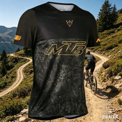 MOUNTAIN BIKE JERSEYS MOUNTAIN BIKE SHIRT OFF-ROAD SHORT SLEEVE OUTDOOR SPORTS SHORT SLEEVE PARENT-CHILD DRESS