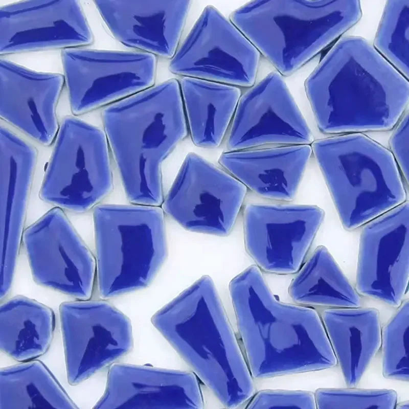 100g Porcelain Mosaic Tiles DIY Craft Ceramic Tile Mosaic Making Materials hobby pieces bulk