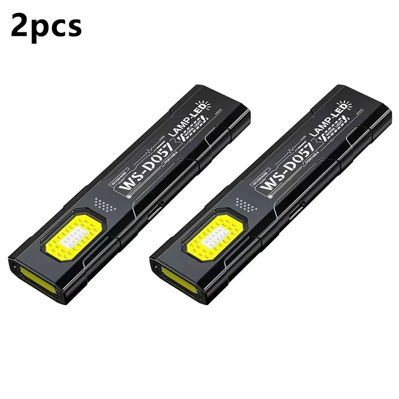 Security Flashing Work Light Warning Light Strong Light Mini Portable Outdoor Maintenance Emergency EDC Flashlight Knife Cap 
