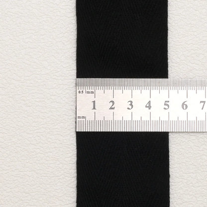 5yards 10/15/20/25/30/40/50mm Cotton Herringbone Webbing Tape Beige/White/Black High Tenacity Twill Binding Ribbon For Garmen