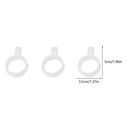 5 Pcs Needlework Roll Clamps Fabric Fastener Sewing Cross- Clips Embroidery Fixing Tools