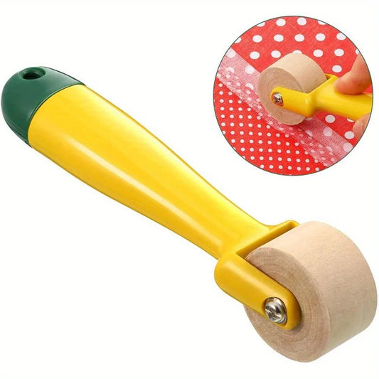 Quilting Seam Roller Sewing Seam Roller Wallpaper Roller with Easy To Grip Handle for Quilting Sewing Print Ink Home Decorati