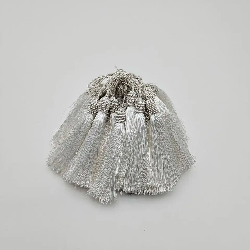 Beatiful 5pcs Hanging Rope African LaceTassels Fringe Sewing Tassel Trim for Fabric DIY Curtain Accessories Decoration