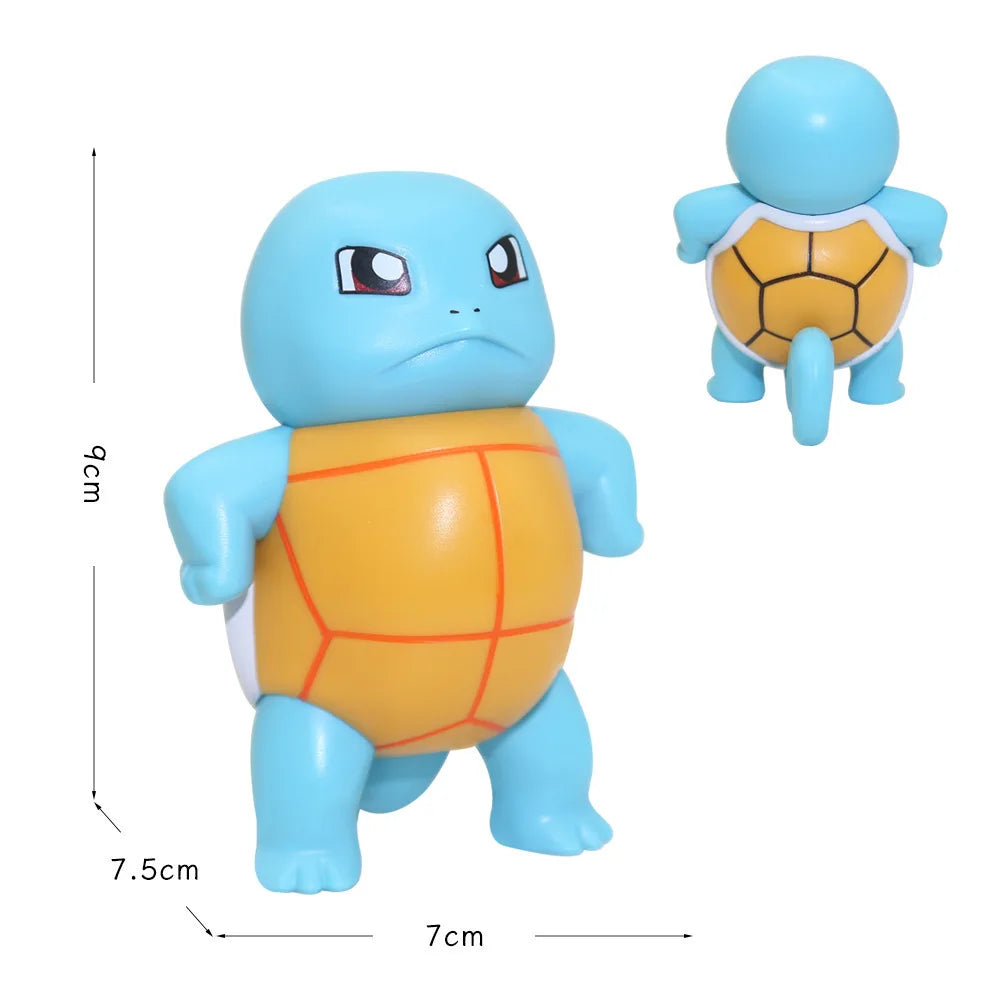 Pocket Monsters Bulbasaur collectible figure display Cartoon-style cute handcrafted model living room tabletop decoration gif