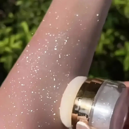 Glitter Fairy Highlight Pat Powder Bride Wedding Highlight Powder Body Glitter Powder To Create Sparkle Makeup,for Gift/Party