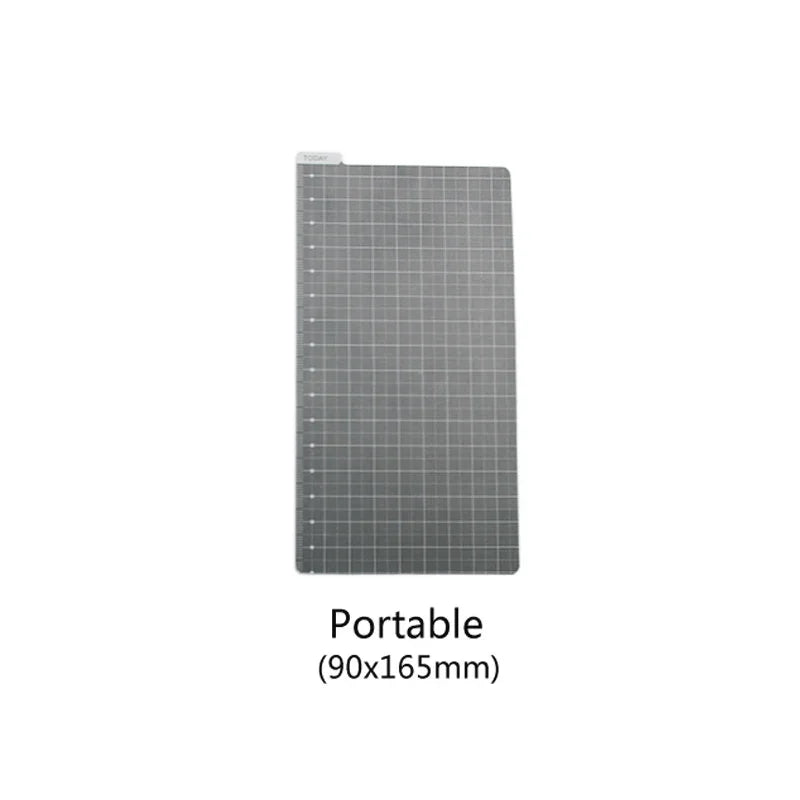 A5 A6 Writing Mat Board Based Plate Ruler for Midori Hobo Notebook Journal Planner School Office Supplies Stationery - Portab