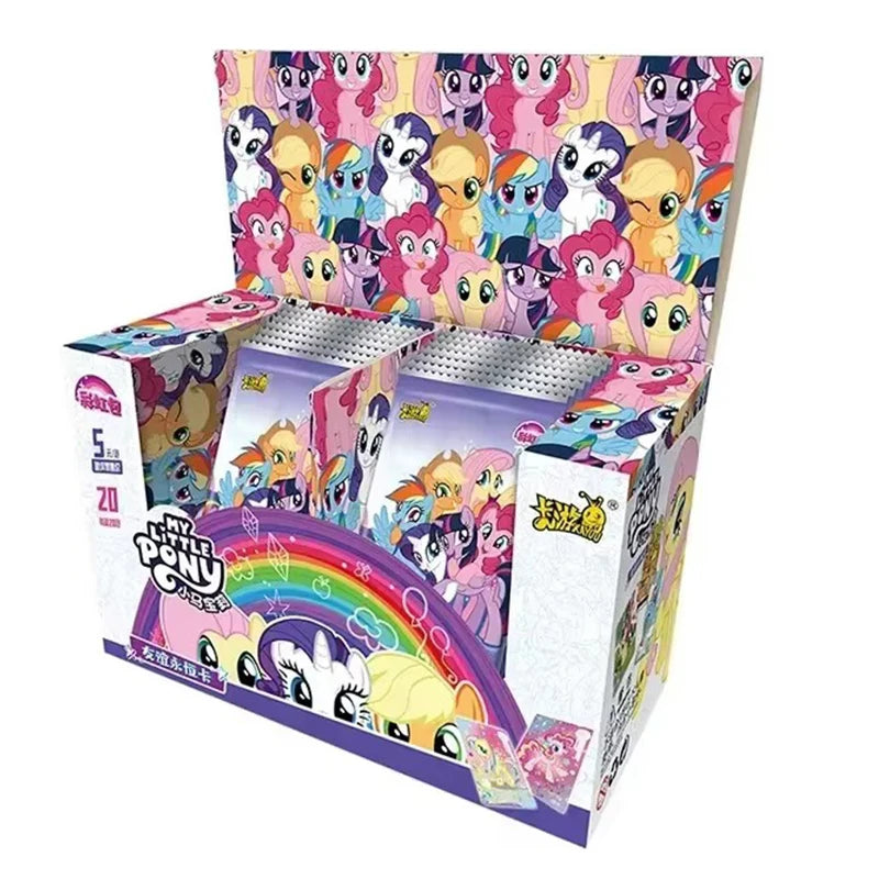 KAYOU Genuine My Little Pony Card Cute Funny Party Friendship Eternal Cards SGR Princess Anime Game Collectible Cards Toys Gi