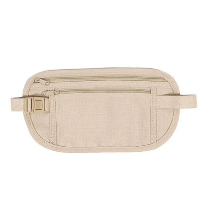 Travel Waist Packs Pouch For Passport Money Hidden Security Wallet Men Women Sport Running Bag Chest Pack Money Fanny Pack - 