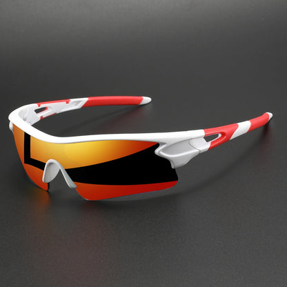 New UV400 Protective Sports Eyewear - Lightweight Full-Cover Lens, Unisex Wrap-Around for Cycling, Hiking & Daily Use