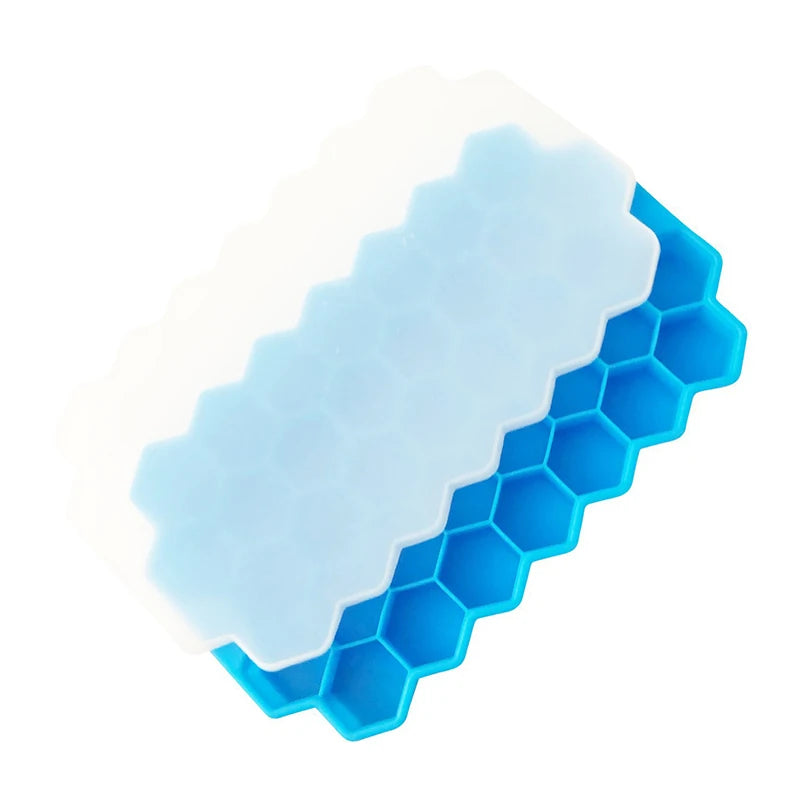 37 Grids Silicone Meatball Mold With Lid Honeycomb Rice Ball Maker Fish Balls Beef Balls Mold Meat Tools Kitchen Accessories 