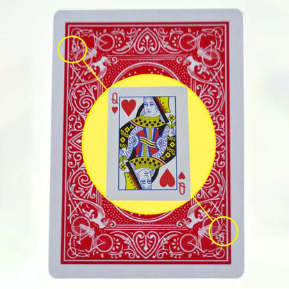 Marked Cards Stripper Deck Playing Cards Magic Tricks Poker Magia Close Up Street Illusions Gimmicks Mentalism Props Kids Toy