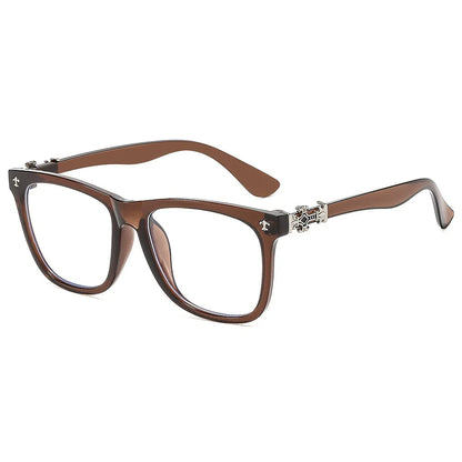 Fashion Glasses Frame Women Anti Blue Light Men Square Eyeglasses Vintage Prescription Eyewear