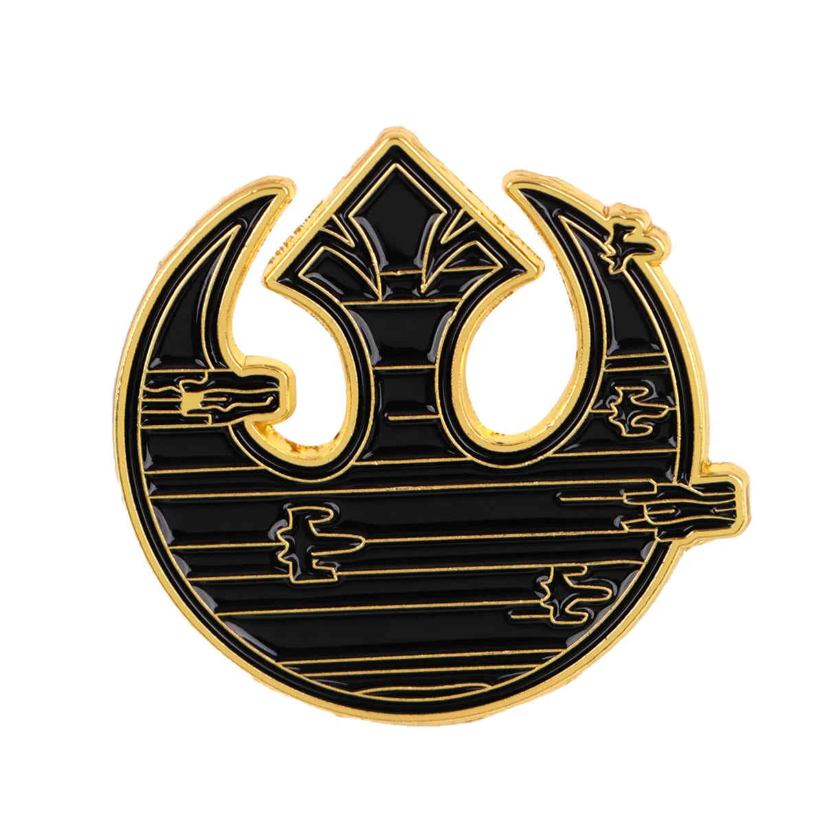 Vintage Enamel Pins Cool Robot Badge Sci-Fi Movie Lapel Pin for Jeans Cute Cartoon Pin for Backpacks Collectible Gift for Fan