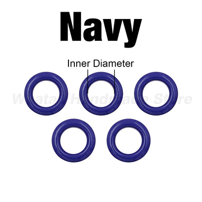 100 Sets 4mm Metal Eyelets Grommet Ring With Washer Multicolor For Scrapbooking Shoes Belt Cap Bag Tags Clothes DIY Leathercr