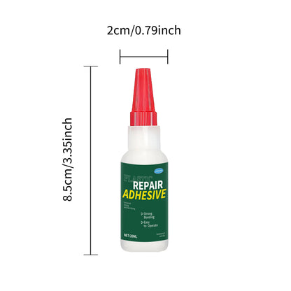 Heavy-Duty Car Bumper Plastic Adhesive - Structural Repair Adhesive for Cracks, Chips, and Impact Damage - No Welding Require