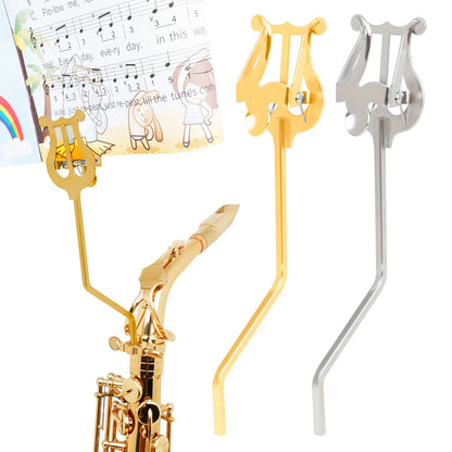 Music Stand Clarinet /Trumpet /Flute /Alto Saxophone Portable Marching Sheet Music Stands Musical Instruments Accessories