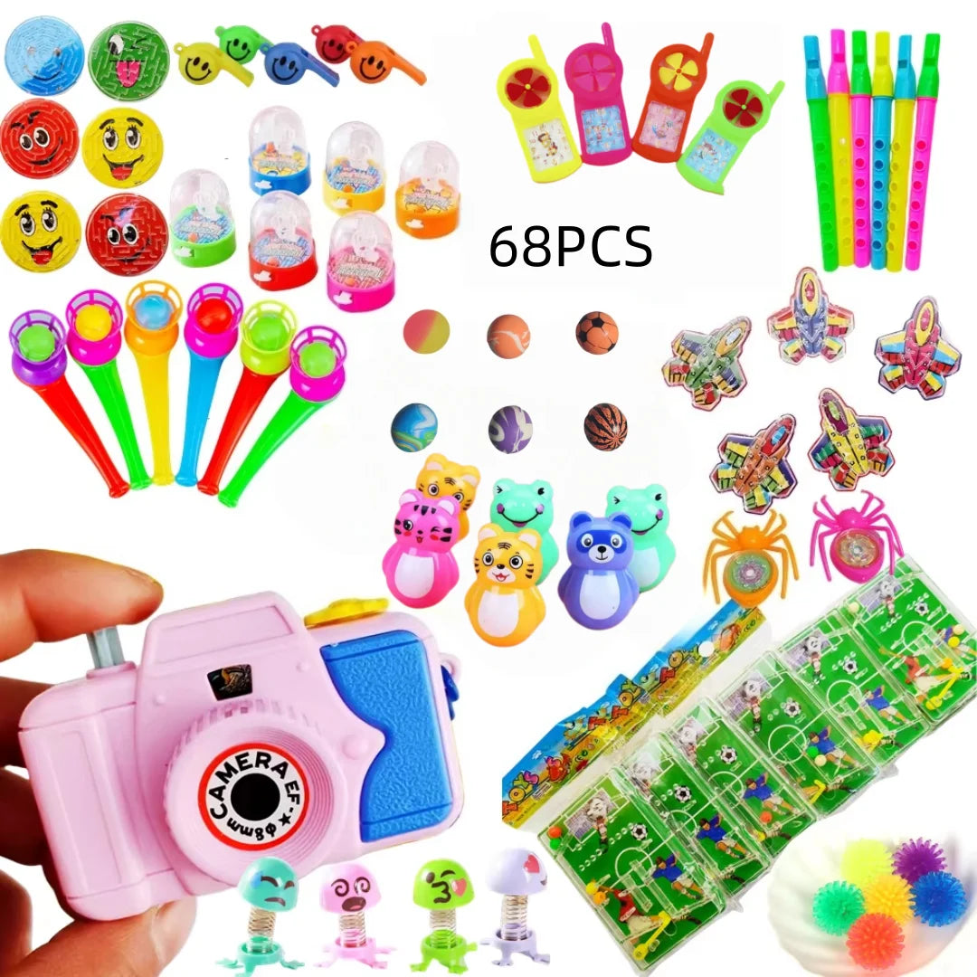 24-150 Pcs Fun Party Favor Set Toys for Kids Birthday Party Wedding Guest Gifts Kindergarten Prizes Christmas Carnival Gift P