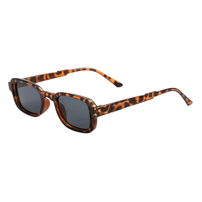 Luxurious Rectangle Sunglasses Women Oval Vintage Brand Designer Square Sun Glasses UV400 Men Shades Female Eyewear Anti-glar