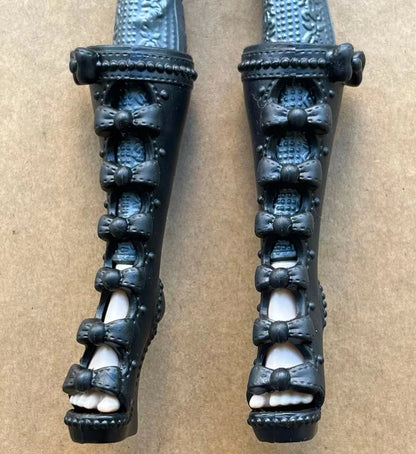 1/6 Monster Doll Boots Sandals Original Doll Shoes Unique Personality Toy Accessories for Collectible Figures - Navy Blue (St