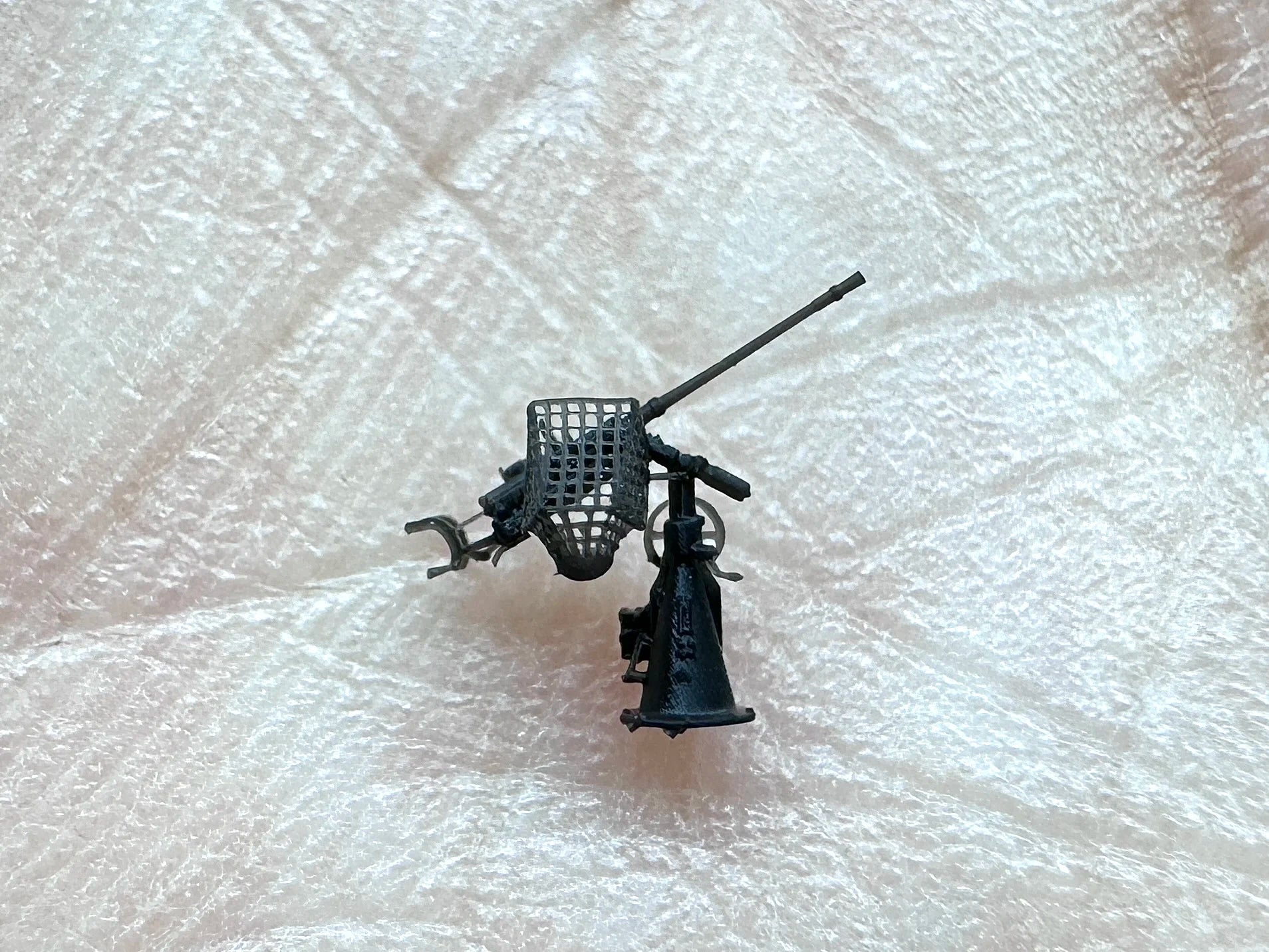 MUYI model 1/350 1/700 Military 20mm C/30 AA Guns (Firing State) Base Type: SL C/30 Single Mount Hobby DIY Accessories