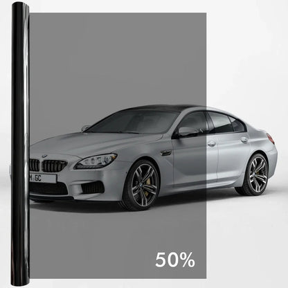50cmx3/6m Car Window Privacy Tint Film Auto Vinyl Anti Look Glass Sticker Foils Ceramic Summer Solar UV Protector Mirror Film