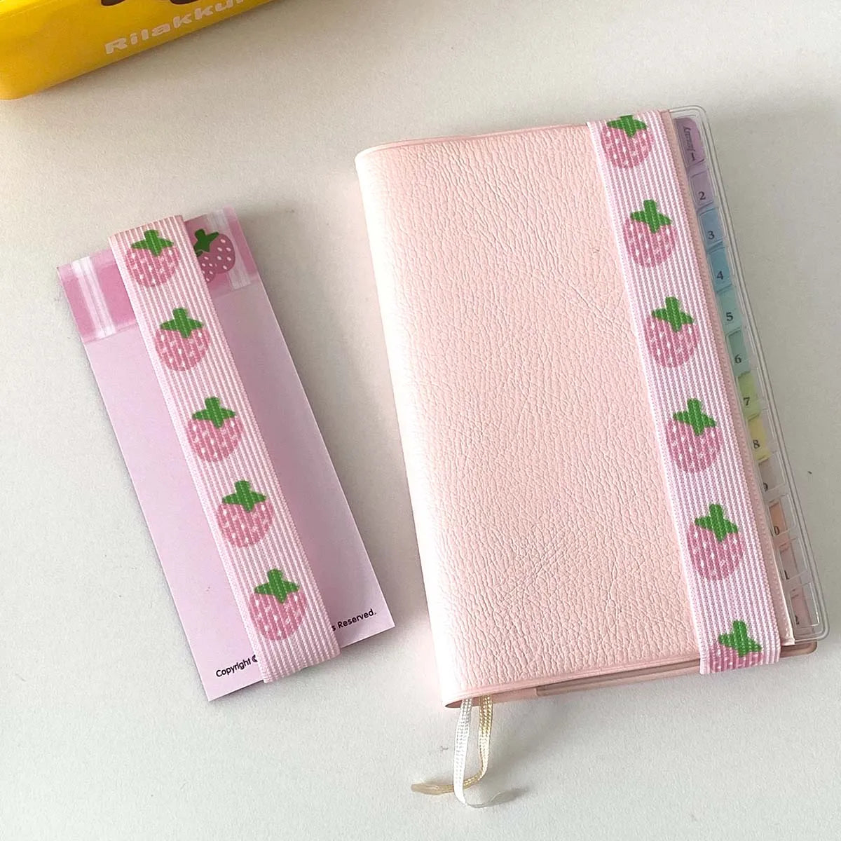 Elastic Strap for A7 M5 Planner Notebook Cute Star Decoration INS Style Storage Accessory Kawaii Straps for Scrapbooking - 01