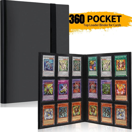 9 Pocket 360 Grids Photo Card Binder Kpop Photo Albums Game Cards Collect Book Side-Loading Large-capacity Photocard Holder