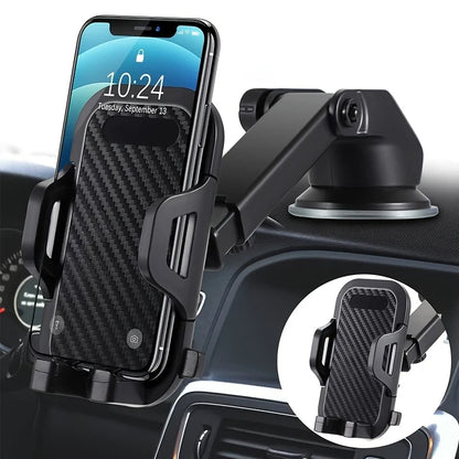 Sucker Car Phone Holder Mount Stand Suction Cup Smartphone Mobile Cell Support in Car Bracket For iPhone Xiaomi Huawei Samsun