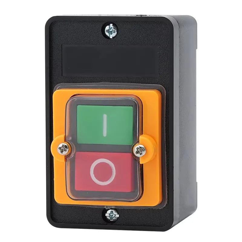 Waterproof Push Button Switch ON/OFF Mechanical Equipment Control Button for Durable Use