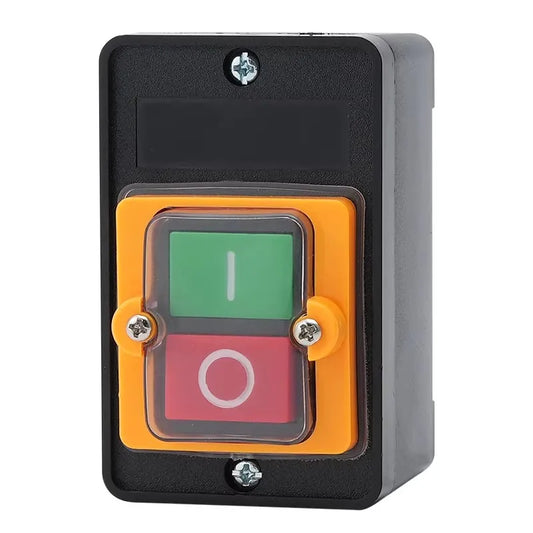 Waterproof Push Button Switch ON/OFF Mechanical Equipment Control Button for Durable Use