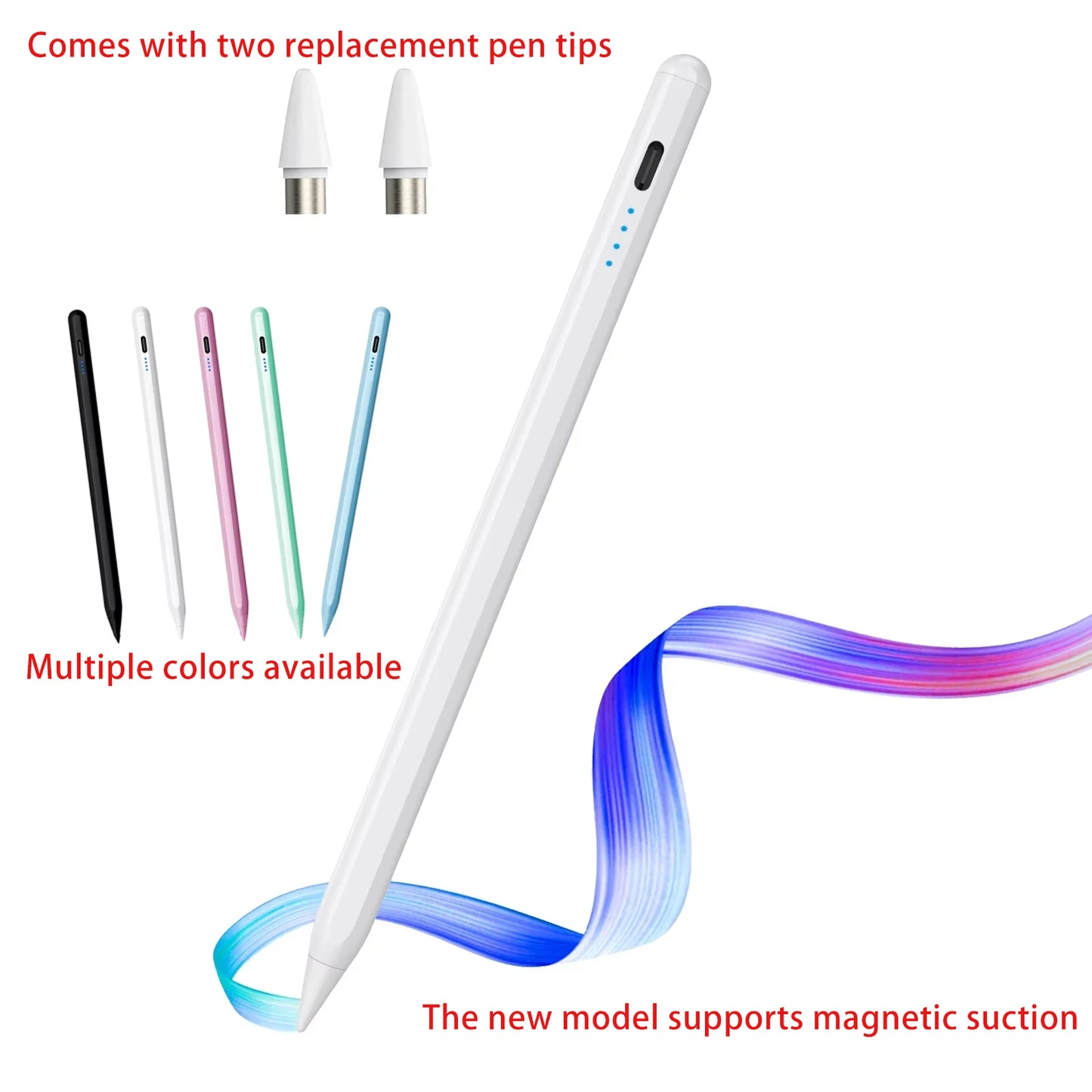 NEW Universal Stylus Pen For Android IOS Capacitive Screen Touch Pen For iPad Apple Pencil For Huawei Xiaomi Samsung Tablet P
