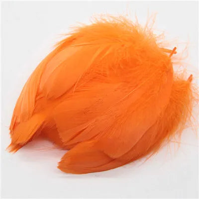 Natural Goose Feathers Plumes 4-15cm Colourful Swan Feather Plume for Home Decoration Craft DIY Party Jewelry Decoration 3Siz