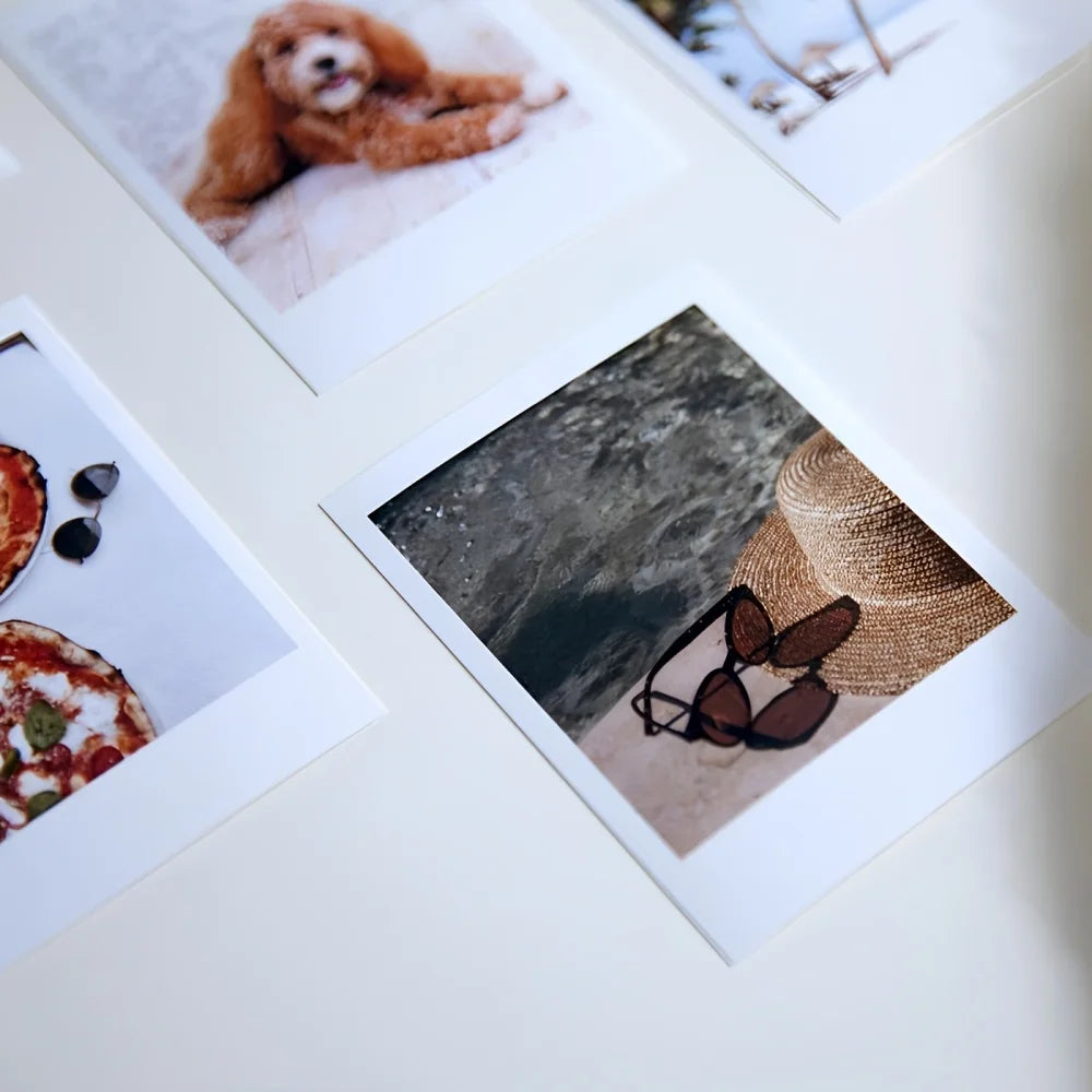 5Pcs Custom Polaroid Cards,High Definition, Souvenir Gift, Personalized Couple Photo,Custom Birthday,Christmas Anniversary Gi