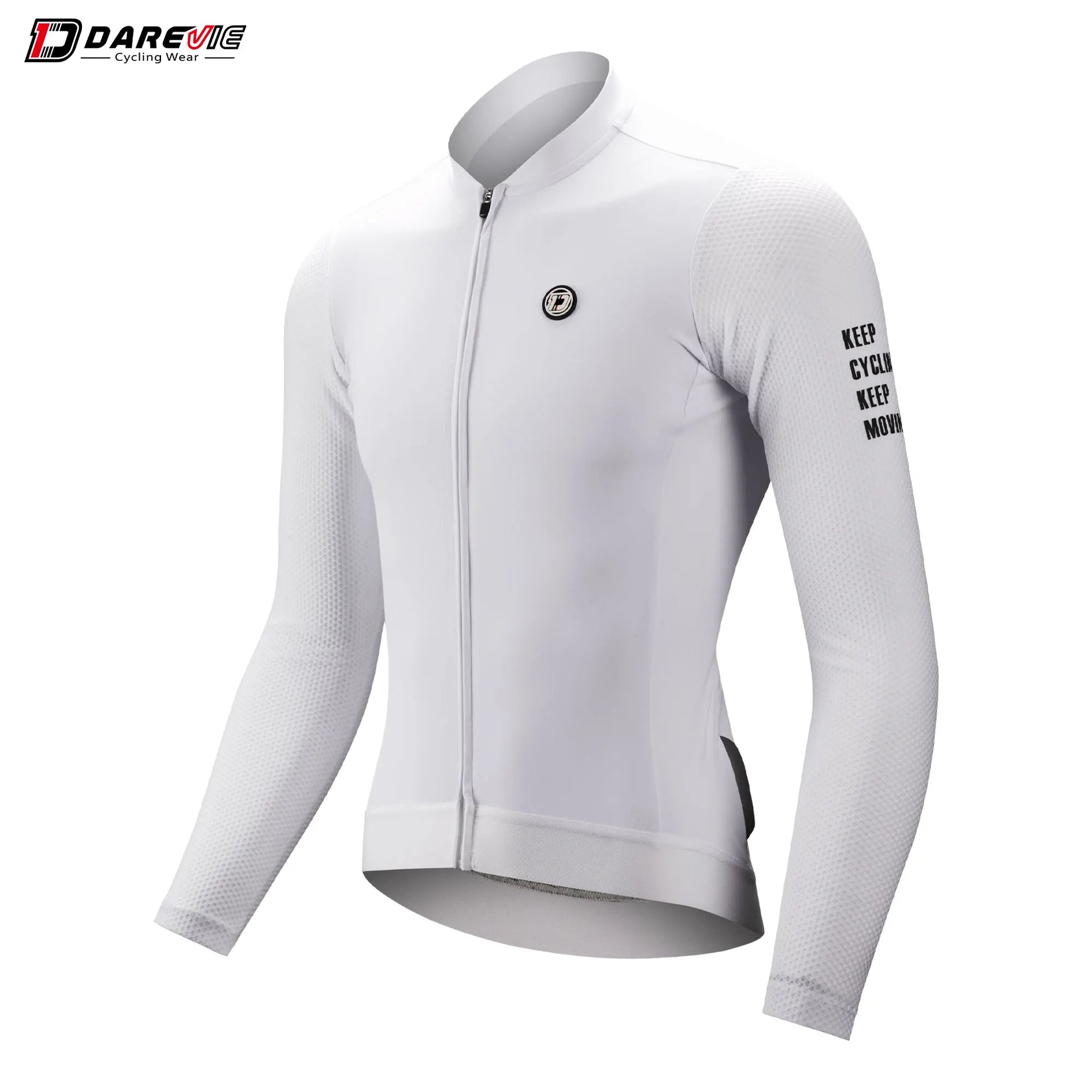 DAREVIE Cycling Jersey Small Size SPF 50+ Training Level Men Women Long Sleeves Cycling Jersey Breathable Man Cycling Maillot